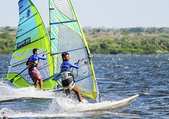 Slalom Kitesurfing - Curva perfeita